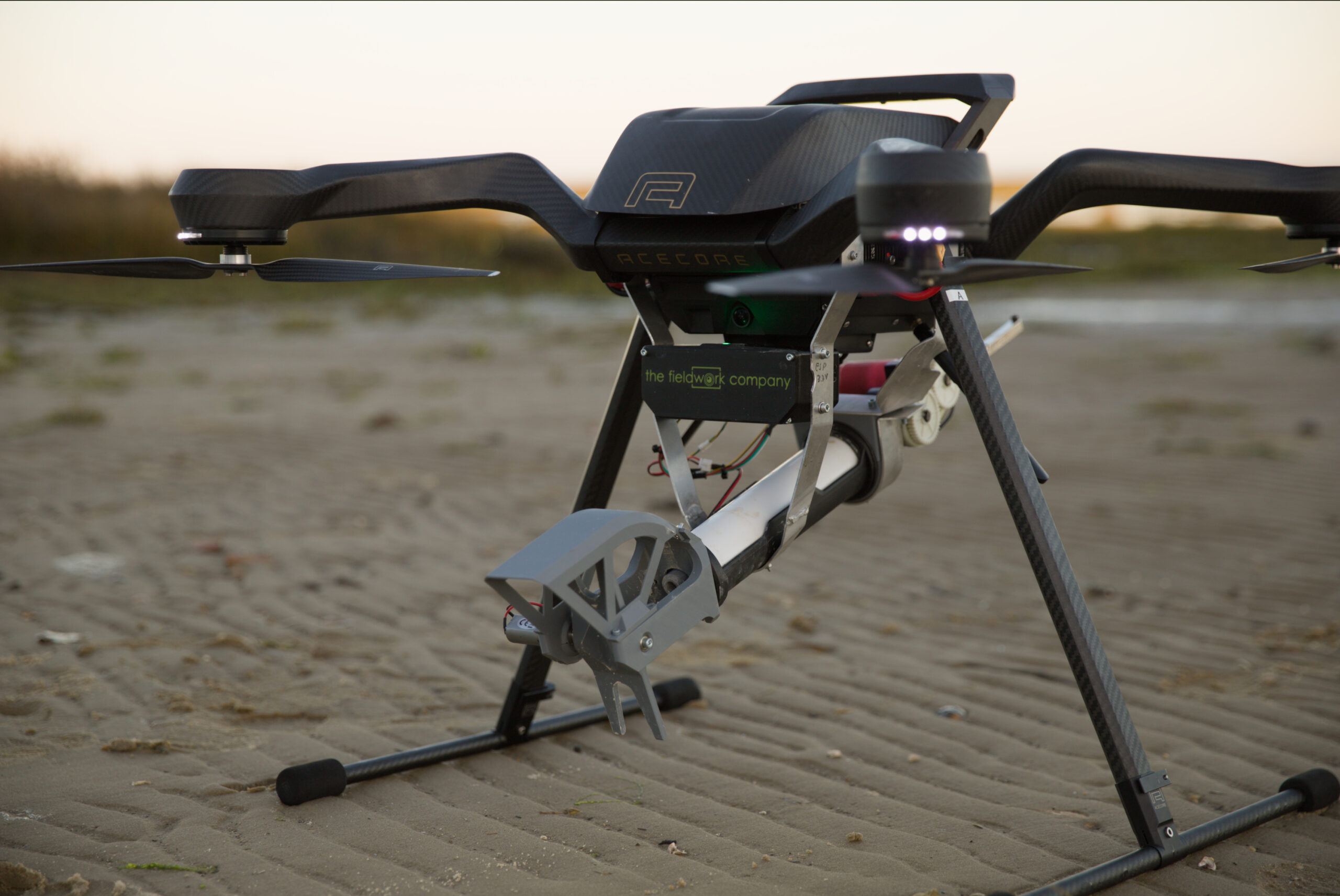 Seeding Drone tested using live seeds in France - The Fieldwork